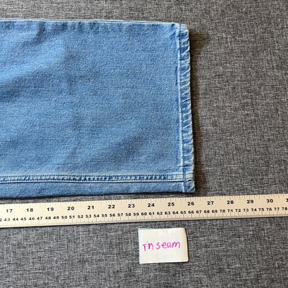 Kate Spade Wide Leg Crop Jeans - Women's Size 26*26 - Blue - Picture 9 of 12